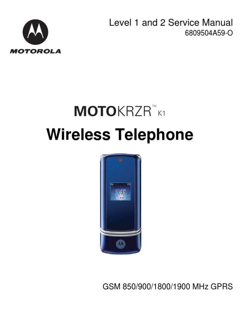 Motorola krzr k1 инструкция